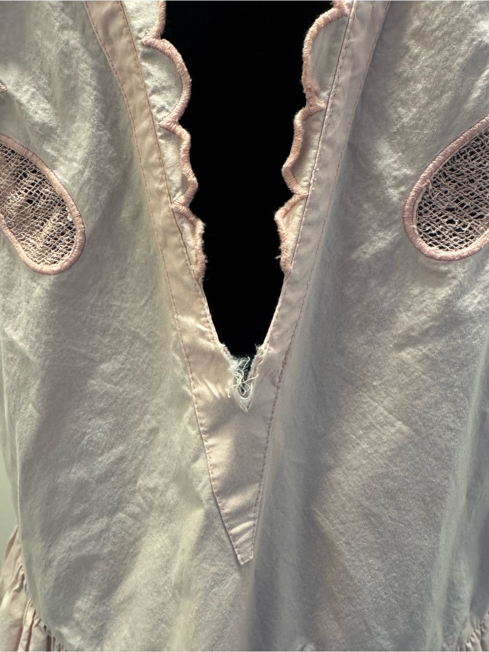 Sleeveless Embroidered Pink Maxi Dress - Picture 9 of 10